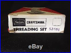 Vintage Craftsman Kromedge SAE 40pc Tap and Die Set, New