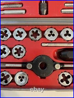 Vintage Craftsman Kromedge Tap & Hexagon Die Set USA