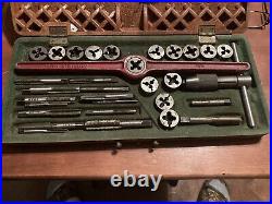 Vintage Craftsman No. 5460 29-Piece Tap & Die Set with EXTRAS