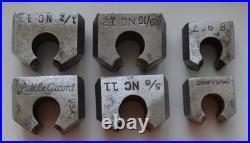 Vintage Craftsman Tap and Die Set #5505 with Wooden Box 42 Pieces