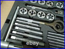 Vintage Craftsman USA KromEdge 41-PC Tap and Adjustable Die Set No 5209 Nice