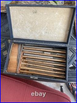 Vintage G. T. &D Tap & Die Set in Wooden Box
