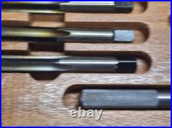 Vintage Goliath Tap And Die SAE Standard Set Made in Canada M4-12 M4-10 Handles