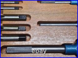 Vintage Goliath Tap And Die SAE Standard Set Made in Canada M4-12 M4-10 Handles