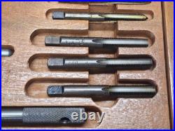 Vintage Goliath Tap And Die SAE Standard Set Made in Canada M4-12 M4-10 Handles