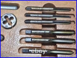 Vintage Goliath Tap And Die SAE Standard Set Made in Canada M4-12 M4-10 Handles