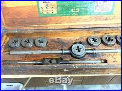 Vintage Greenfield Little Giant No. 317 Screw Plate Tap And Die Set Good Cond