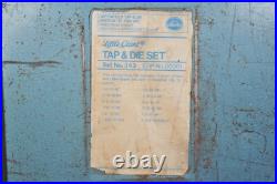 Vintage Greenfield Little Giant No. 343 Threading Tap and Die Set 21 Pieces