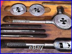 Vintage Greenfield Little Giant Screw Plate AA-2 Tap and die set. RARE