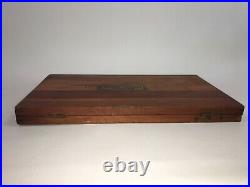 Vintage Greenfield Little Giant Tap & Die Set Original Wood Case