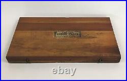 Vintage Greenfield Little Giant Tap & Die Set Original Wood Case