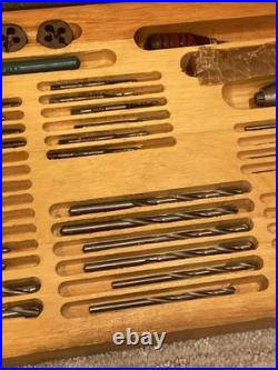 Vintage Greenfield Tap And Die Set In Original Wooden Case Original
