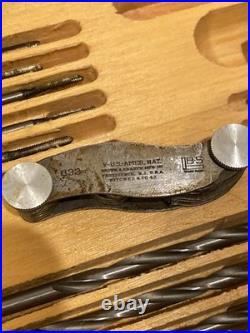 Vintage Greenfield Tap And Die Set In Original Wooden Case Original