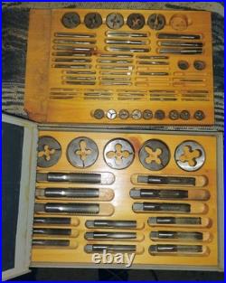 Vintage Greenfield tap and die set 80 Pieces Up To 1