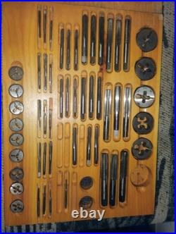 Vintage Greenfield tap and die set 80 Pieces Up To 1