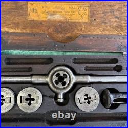 Vintage Little Giant Tap And Die Set Greenfield Mass