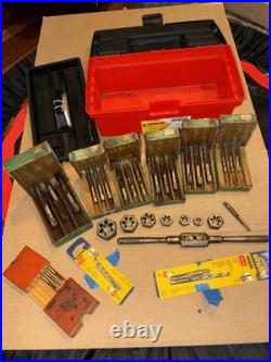 Vintage Machinist GTD Greenfield Tap & Die Tool Set with Original Wooden Case