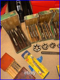 Vintage Machinist GTD Greenfield Tap & Die Tool Set with Original Wooden Case