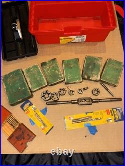 Vintage Machinist GTD Greenfield Tap & Die Tool Set with Original Wooden Case