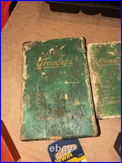 Vintage Machinist GTD Greenfield Tap & Die Tool Set with Original Wooden Case