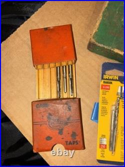 Vintage Machinist GTD Greenfield Tap & Die Tool Set with Original Wooden Case