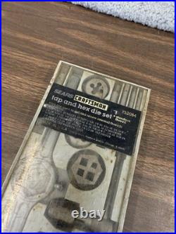 Vintage SEARS CRAFTSMAN Tap and Hex Die Set 20 Pc USA Made 952084 Complete