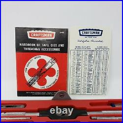 Vintage Sears Craftsman Kromedge 41 pc Tap & Hexagon Die Set 9 5201