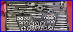Vintage Sears Craftsman Kromedge 59 Piece Tap and Die Set 9-52151 Excellent