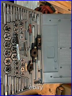 Vintage Sears Craftsman Tools USA 9-52096 Kromedge 59 PC Tap Die Set Standard VM