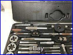 Vintage Sears Craftsman USA 9-52151 Kromedge Mechanics Tap & Die Set with Case