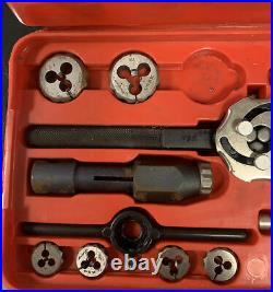 Vintage Snap-on Double Hex Tap & Die Set TD-2425 Made in USA Missing 3