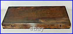 Vintage Tap & Die Set in Wooden Case