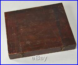 Vintage Tap and Die Set BA 0 1 2 3 4 5 6 Lehmann Archer & Lane Original Wood Box