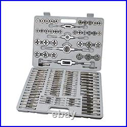 WAKUKA 110 Piece Tap and Die Set(Metric)Threading Tool Set With Storage Case