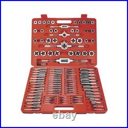 WAKUKA 110 Piece Tap and Die Set(SAE&METRIC)Threading Tool Set With Storage C