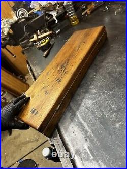 WILEY & RUSSELL Greenfield Screw Plate Tap & Die Set with original wood box