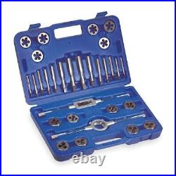 Westward 1Pz35 Tap/Die Set, 30 Pieces