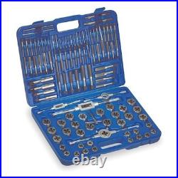Westward 1Pz38 Tap/Die Set, 110 Pc, Hss