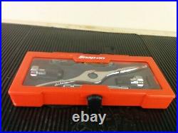 #ai344 NEW! SNAP ON 6 PIECE TAP AND DIE SET TDR SET MISSING 1 PIECE