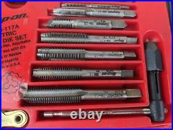 #bd468 Snap-On TDM-117A COMPLETE Metric Tap and Die Set